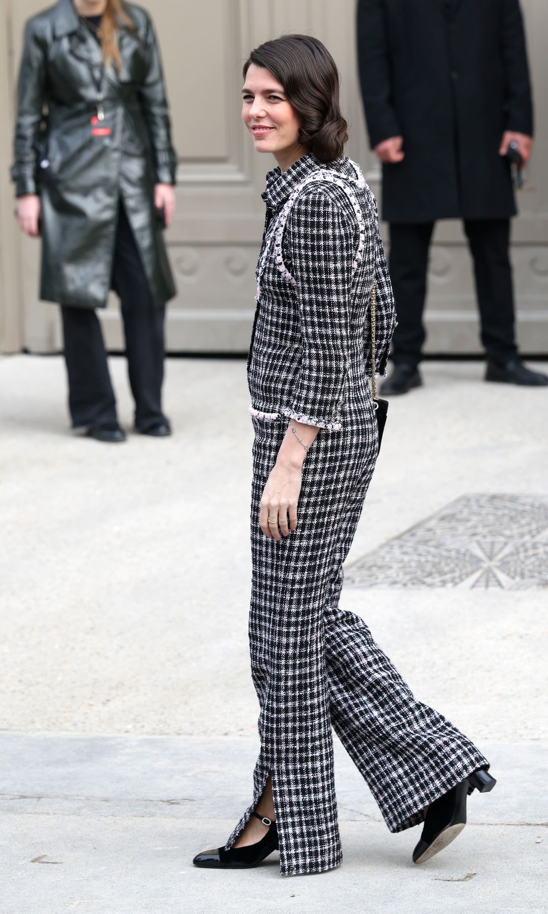 Carlota Casiraghi en el desfile de Chanel en Paris Fashion Week