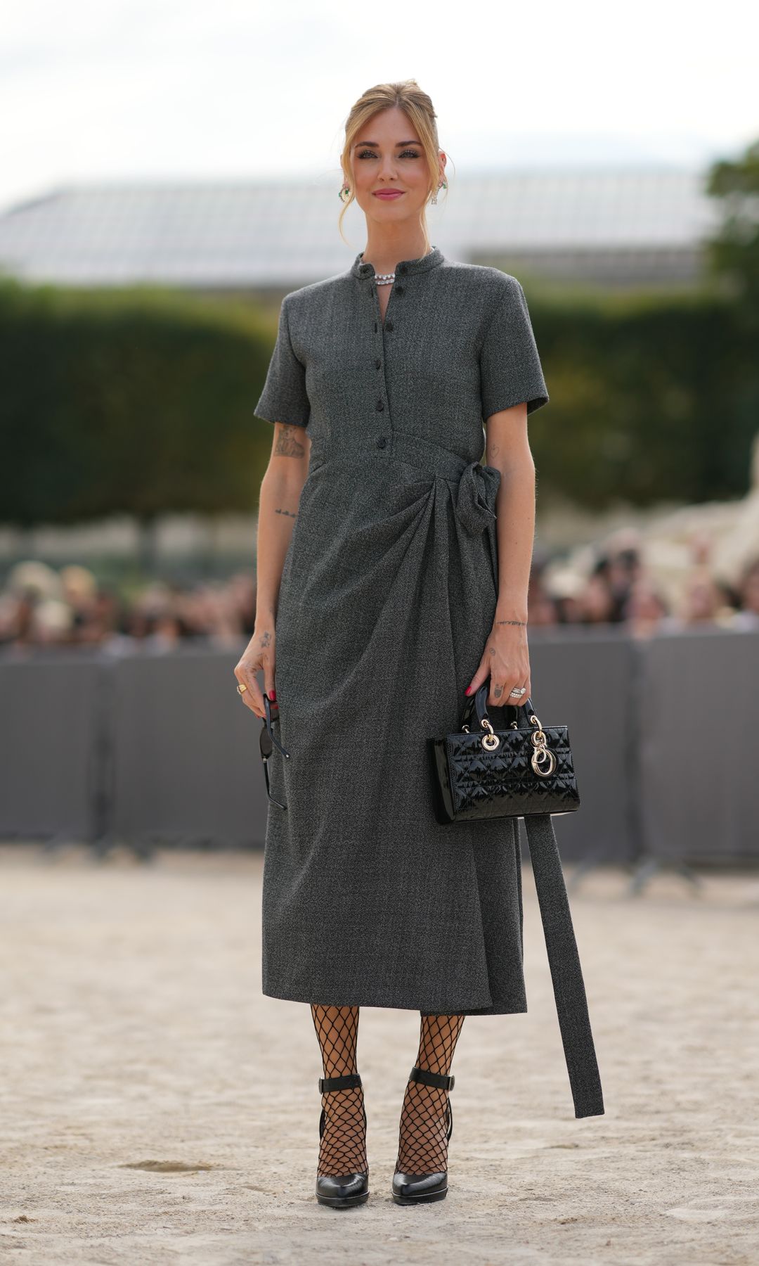 Chiara Ferragni en el desfile de Dior Primavera/Verano (2023)