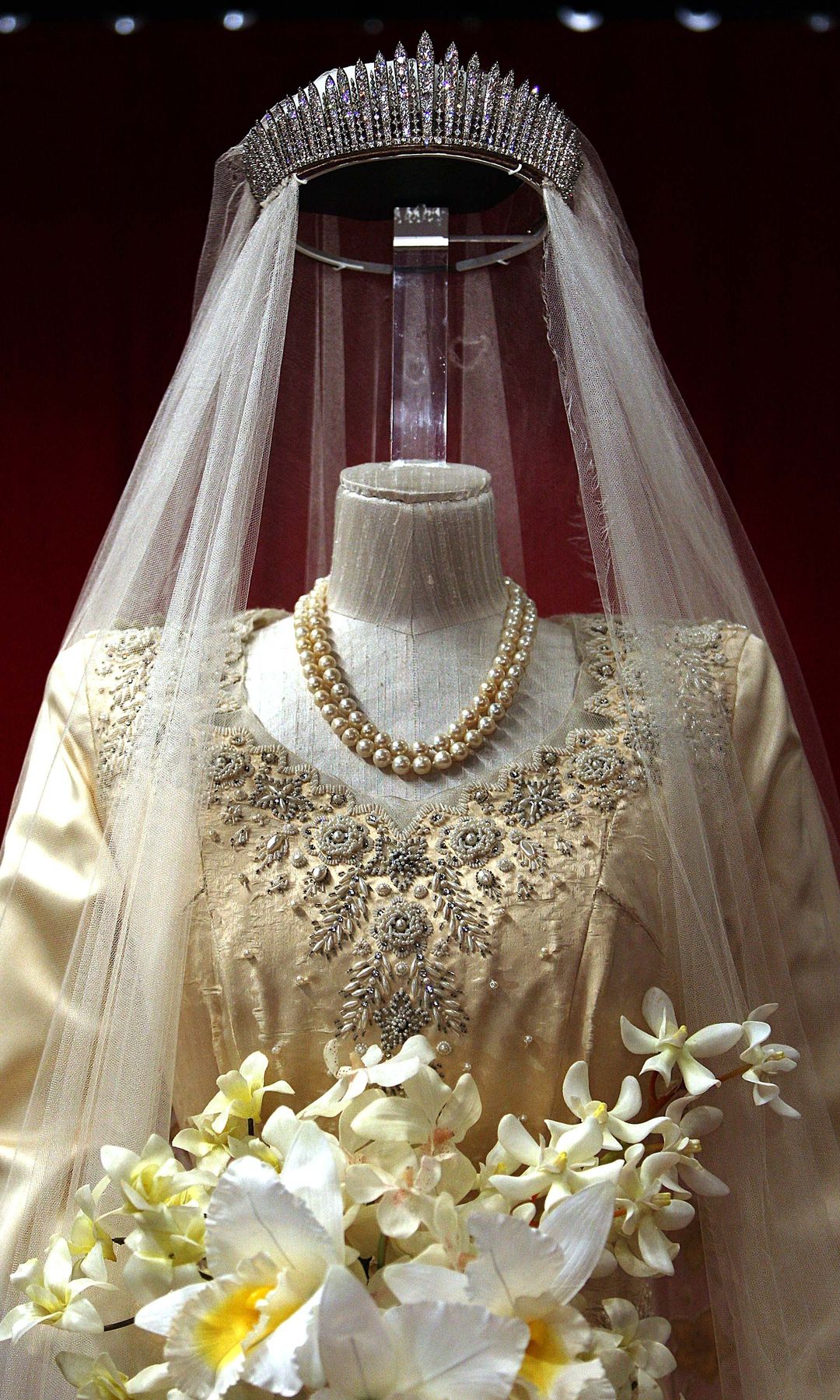 Vestido de novia de Isabel II