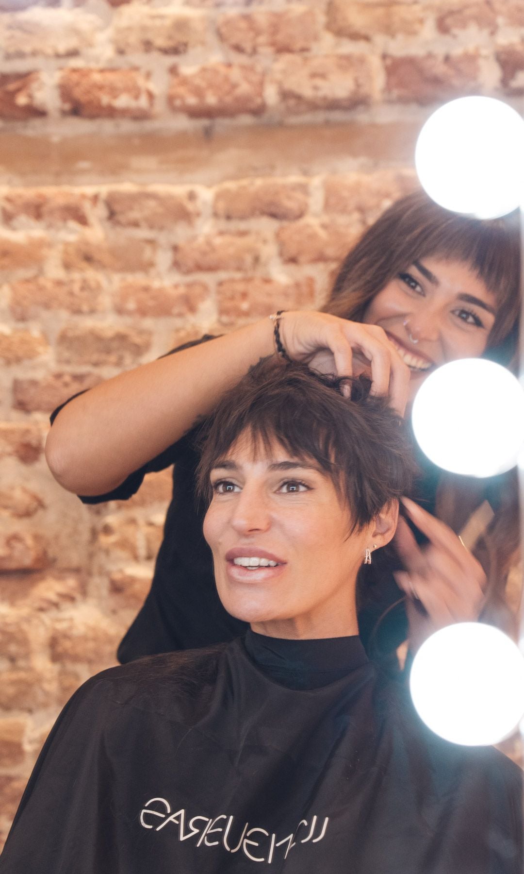 Eugenia Osborne opts for the pixie haircut