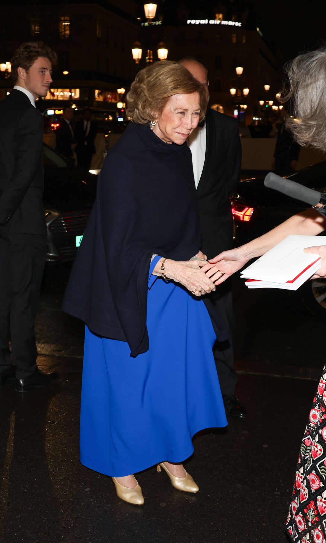 Queen Sofia in Paris