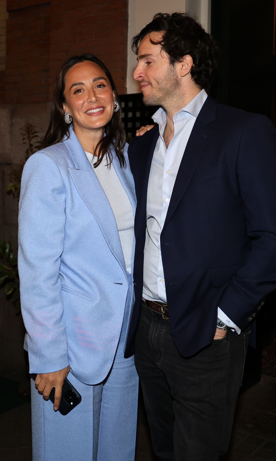 Íñigo Onieva and Tamara Falcó posan en el restaurante Casa Selas de Madrid. 14 de mayo de 2024  