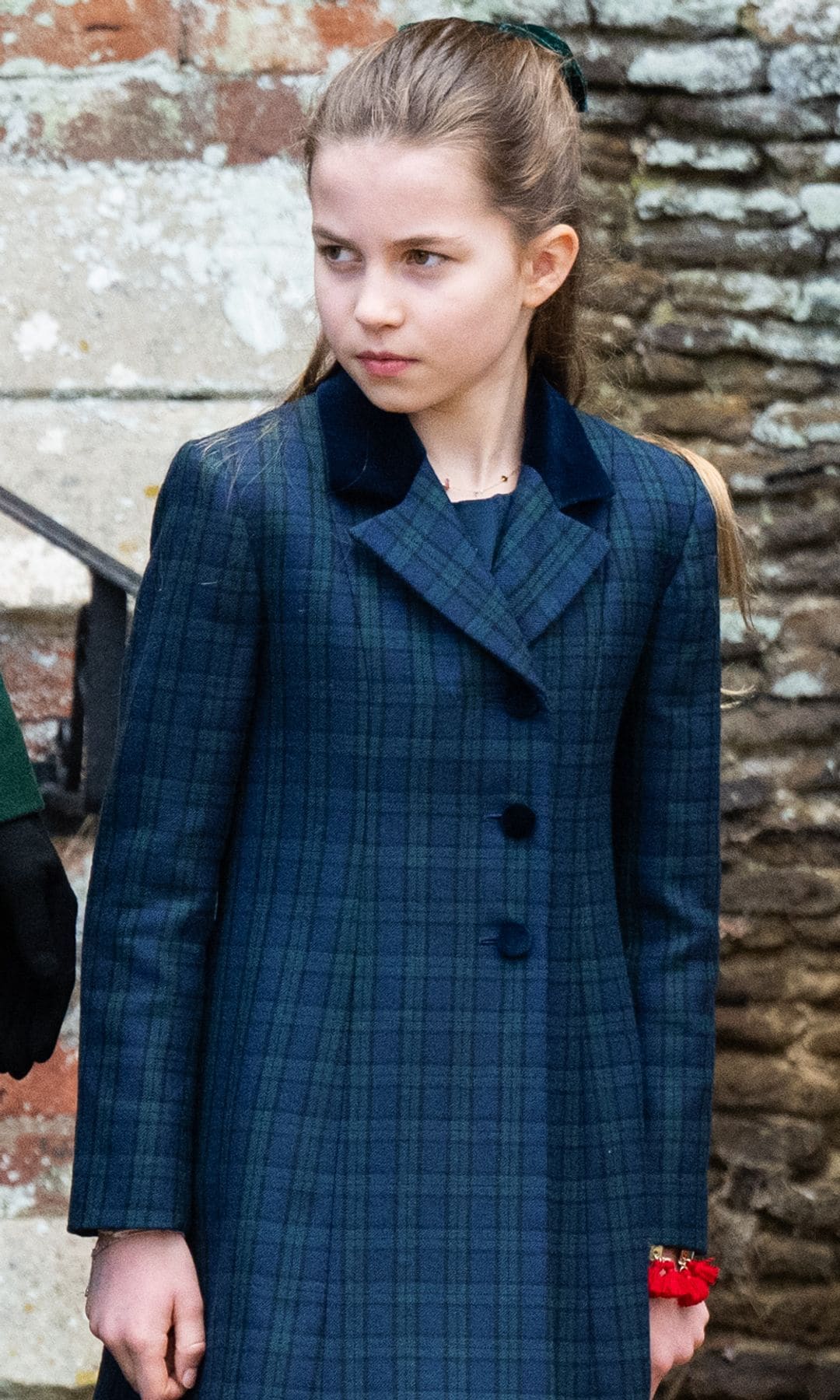 Catherine, Princess of Wales and Princess Charlotte of Wales attend the Christmas Morning Service at Sandringham Church on December 25, 2024 in Sandringham, Norfolk. (Photo by Samir Hussein/WireImage)