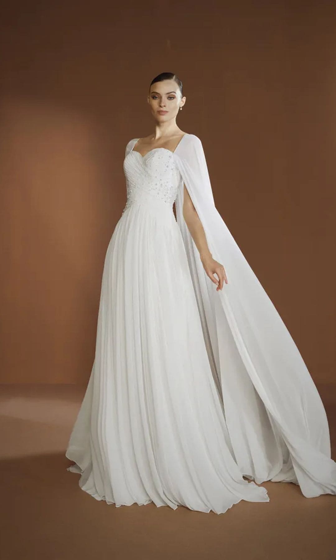 Vestidos de novia drapeados Pronovias