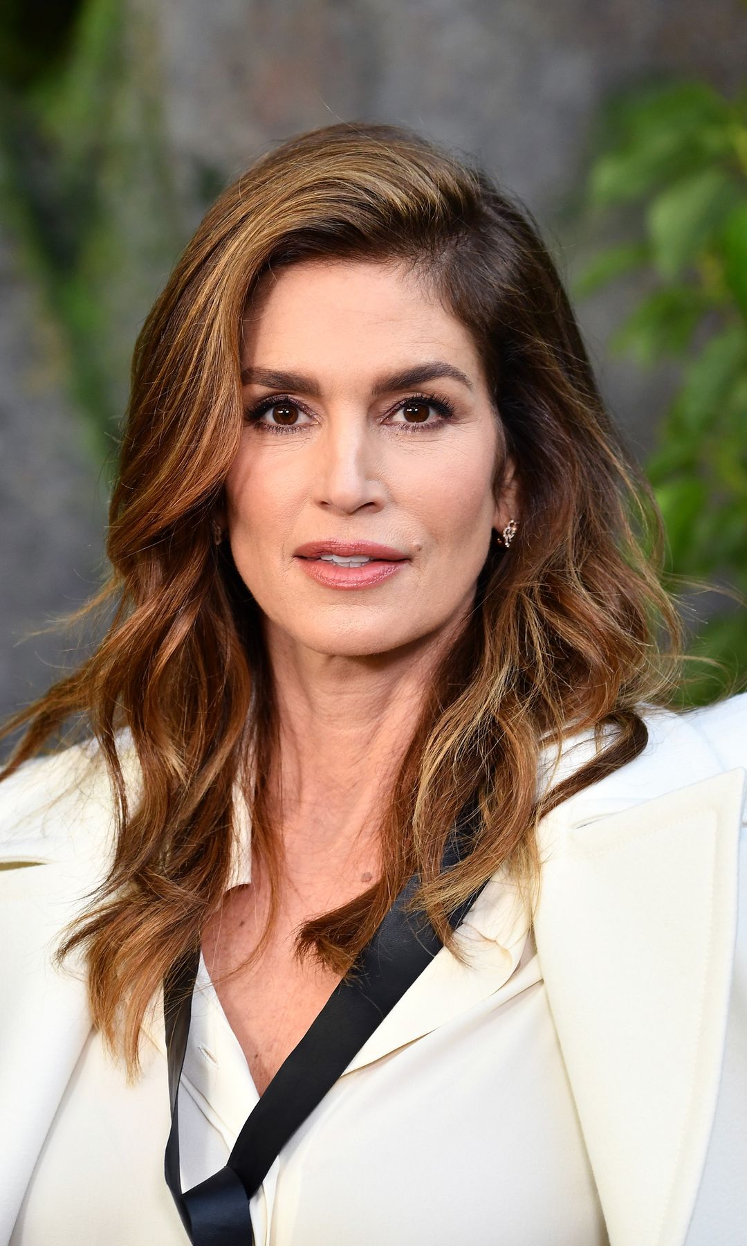 Cindy Crawford en la Semana de la Moda de París en 2017