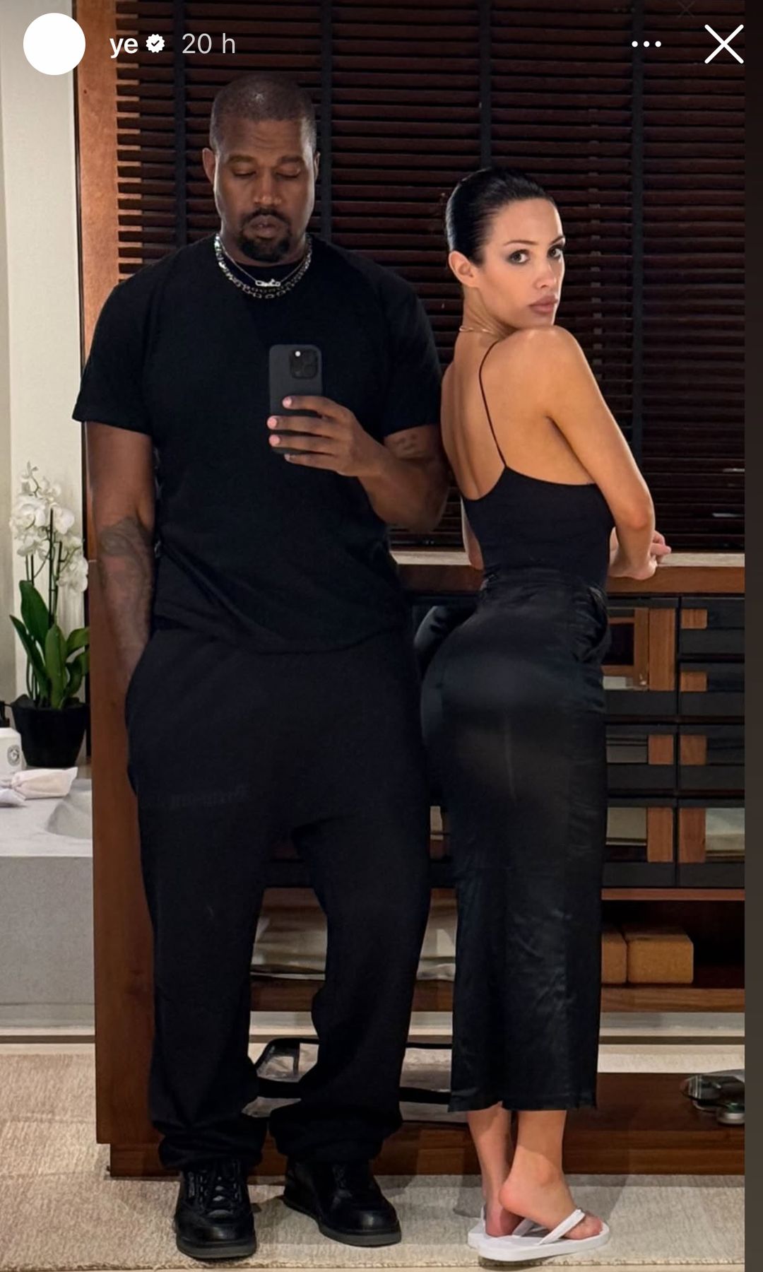 Kanye West y Bianca Censori