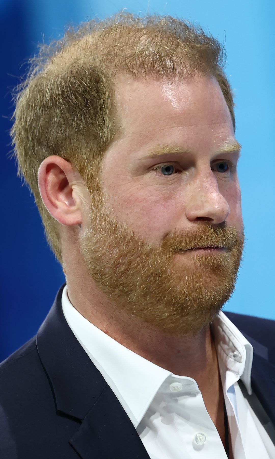 Prince Harry, The Duke of Sussex, Leaves The Stage During the New York Times Annual Dealbook Summit at Jazz at Lincoln Center on December 04, 2024 in New York City. The Nyt Summit With Ross Sorkin Returns With Interviews On The Main Stage Including Sam Altman, Co-Founder and Ceo of Openai, Jeff Bezos, Founder and Executive Chairman of Amazon and Owner of The Washington Post, Former Us President Bill Clinton and Prince Harry, The Duke of Sussex, Among Others. The Discussions Will Touch on Topics Such As Business, Politics and Culture. (Photo by Michael M. Santiago/Getty Images)