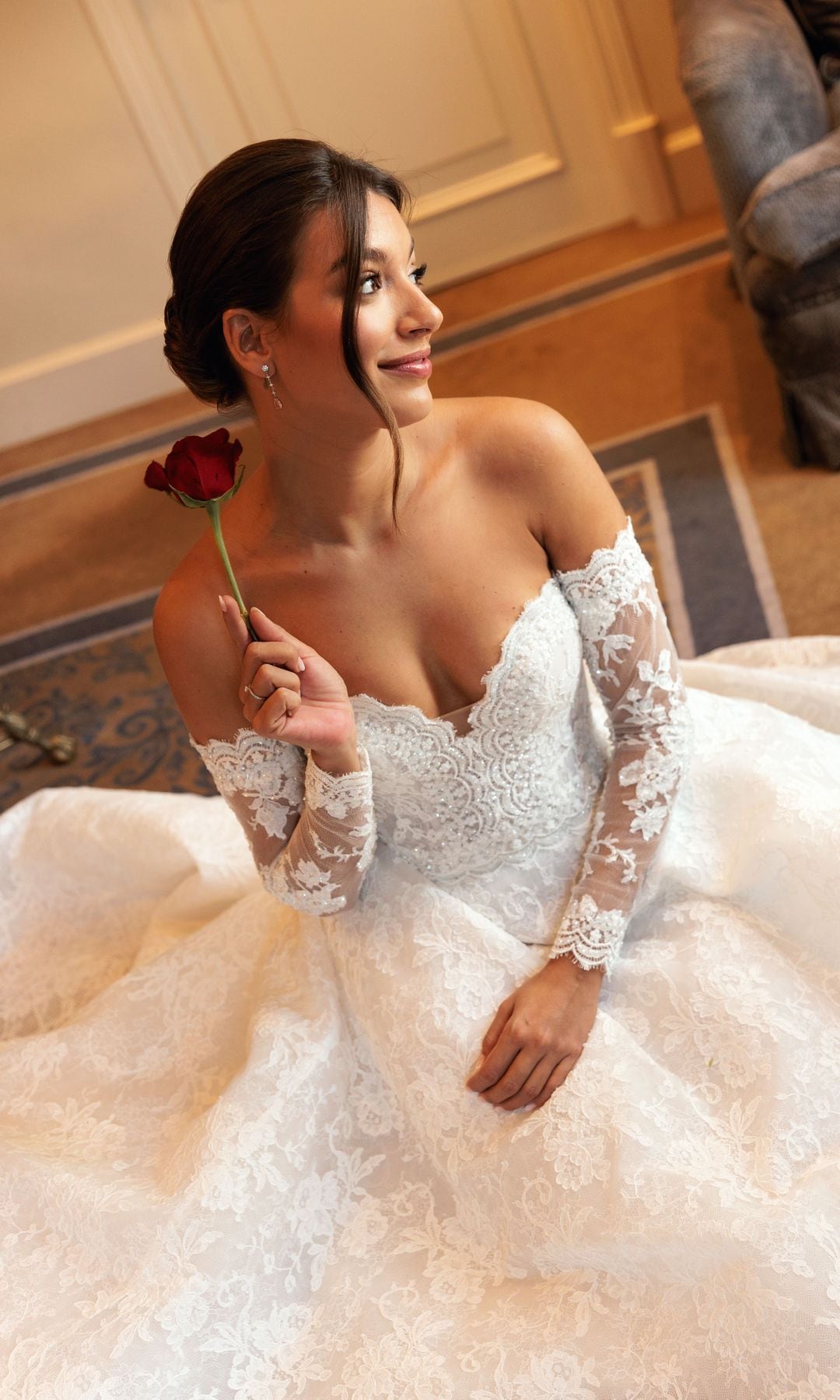 Ana Guerra vestida de novia