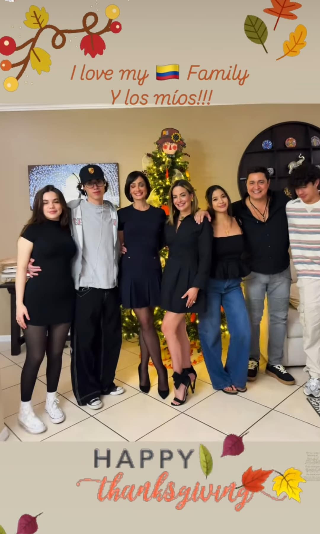 Dayanara Torres y su familia