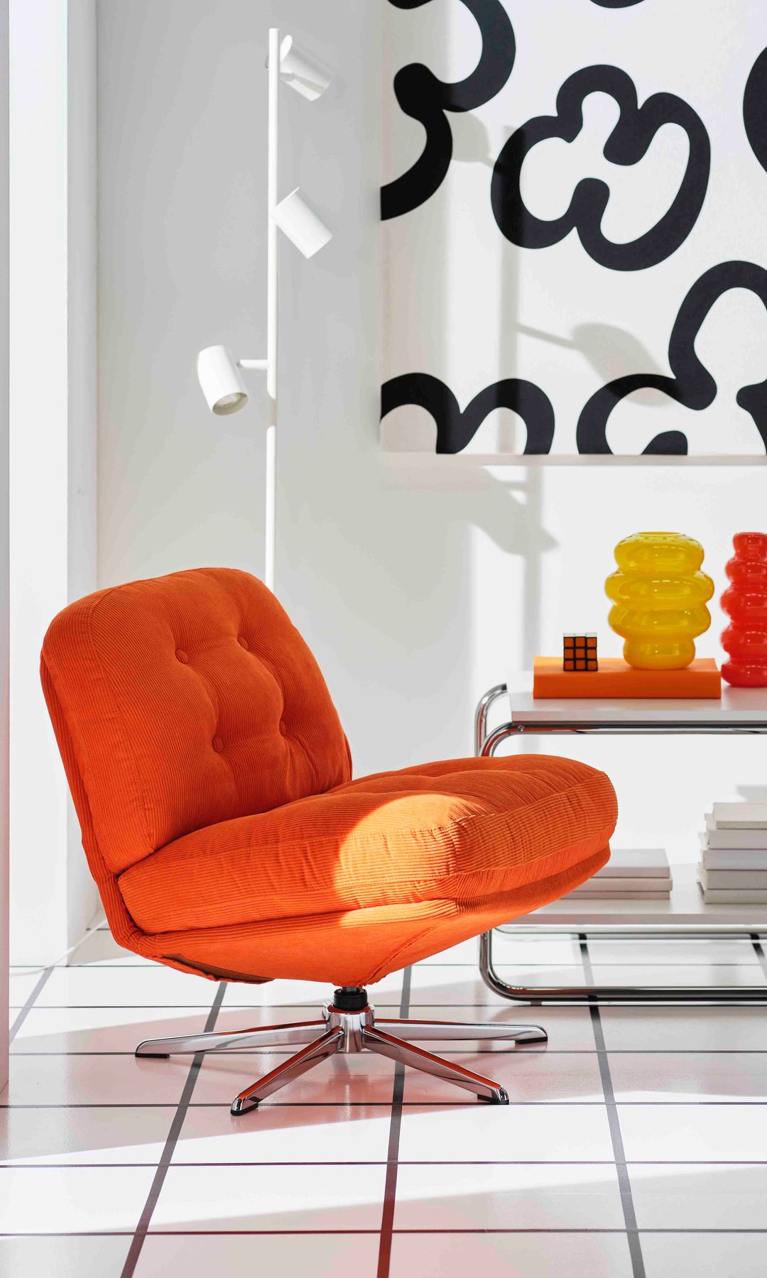 Butaca naranja IKEA