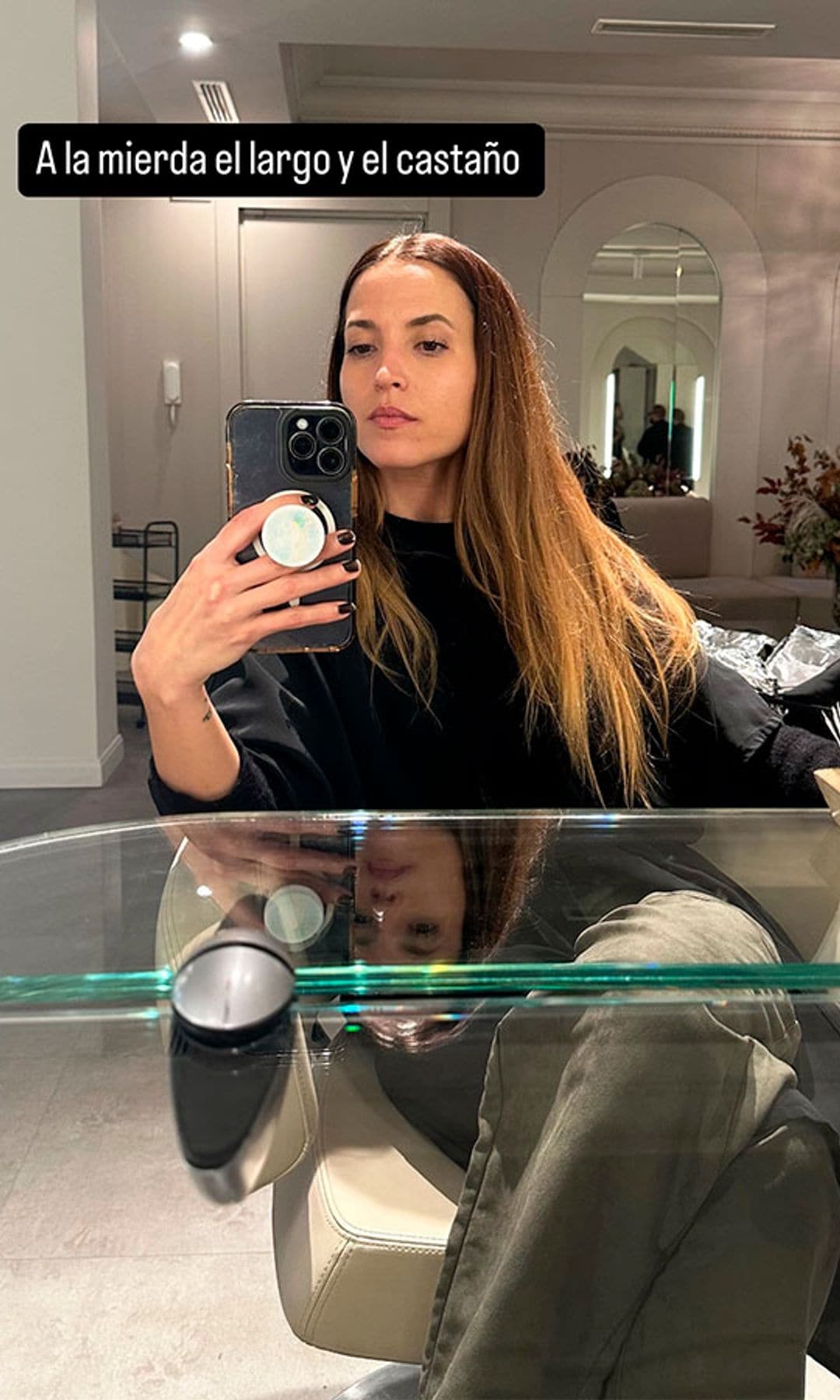 Ana Fernández apuesta por un cambio de look a sus 35