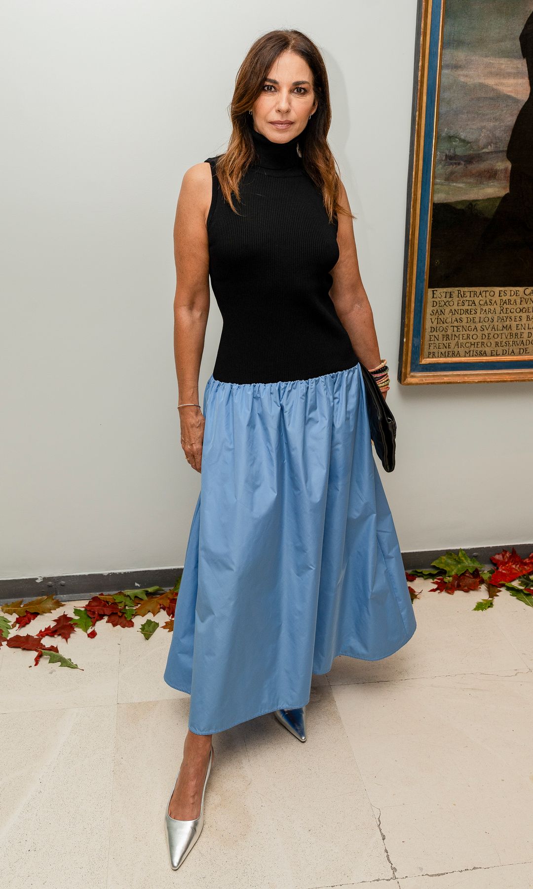 Journalist Mariló Montero attending Byan's "Heritage" fashion show at the Carlos de Amberes foundation in Madrid. October 3rd 2024