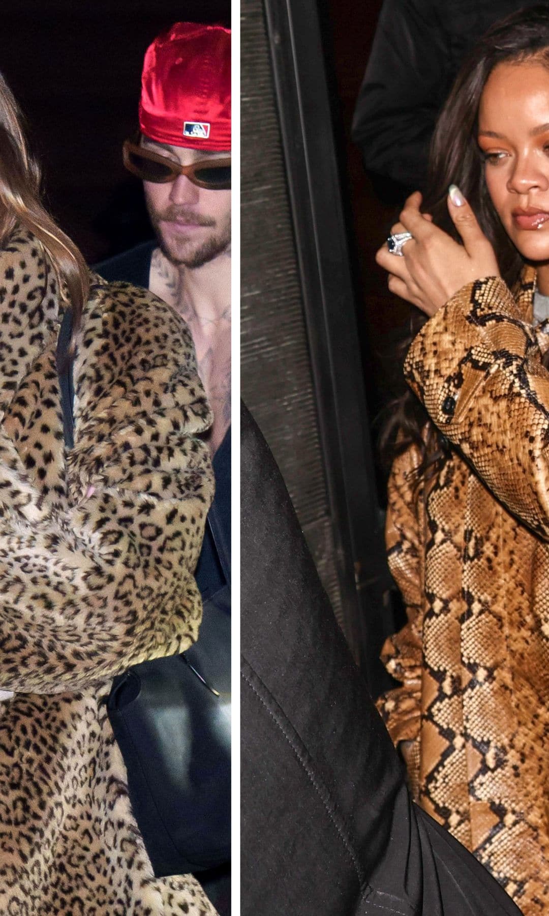 Rihanna y Hailey Bieber confirman que el 'animal print' sigue siendo un 'must' este 2025