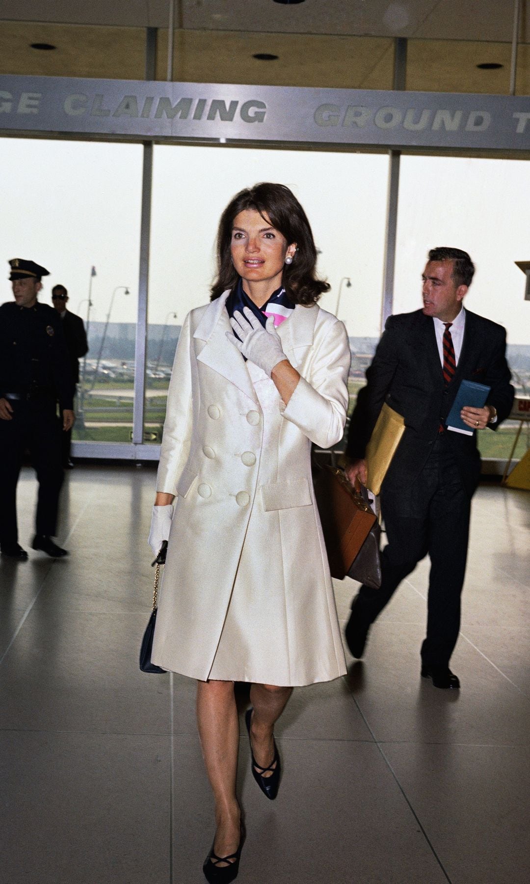 Jacqueline Kennedy en 1966, en Florida