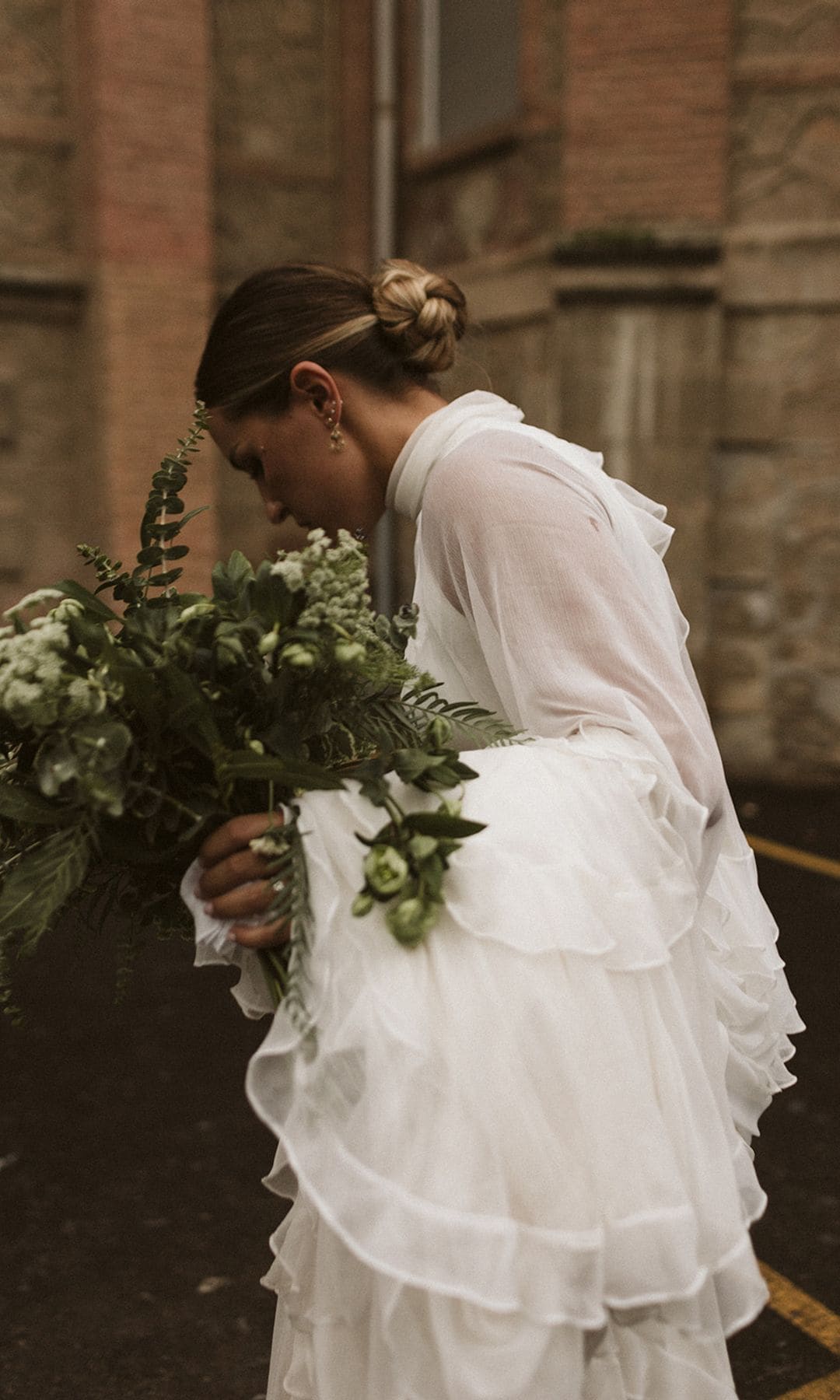 Vestido de novia creado por el granadino Iván Martín