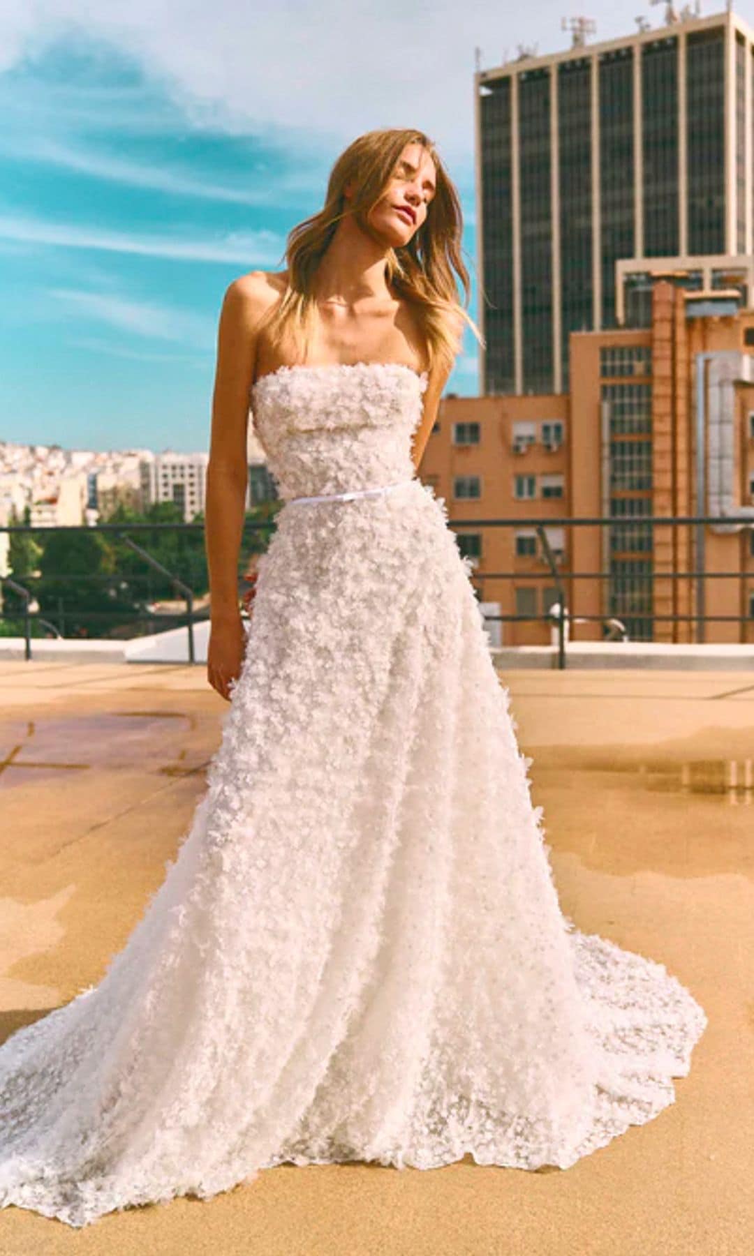 vestido de novia de Costarellos