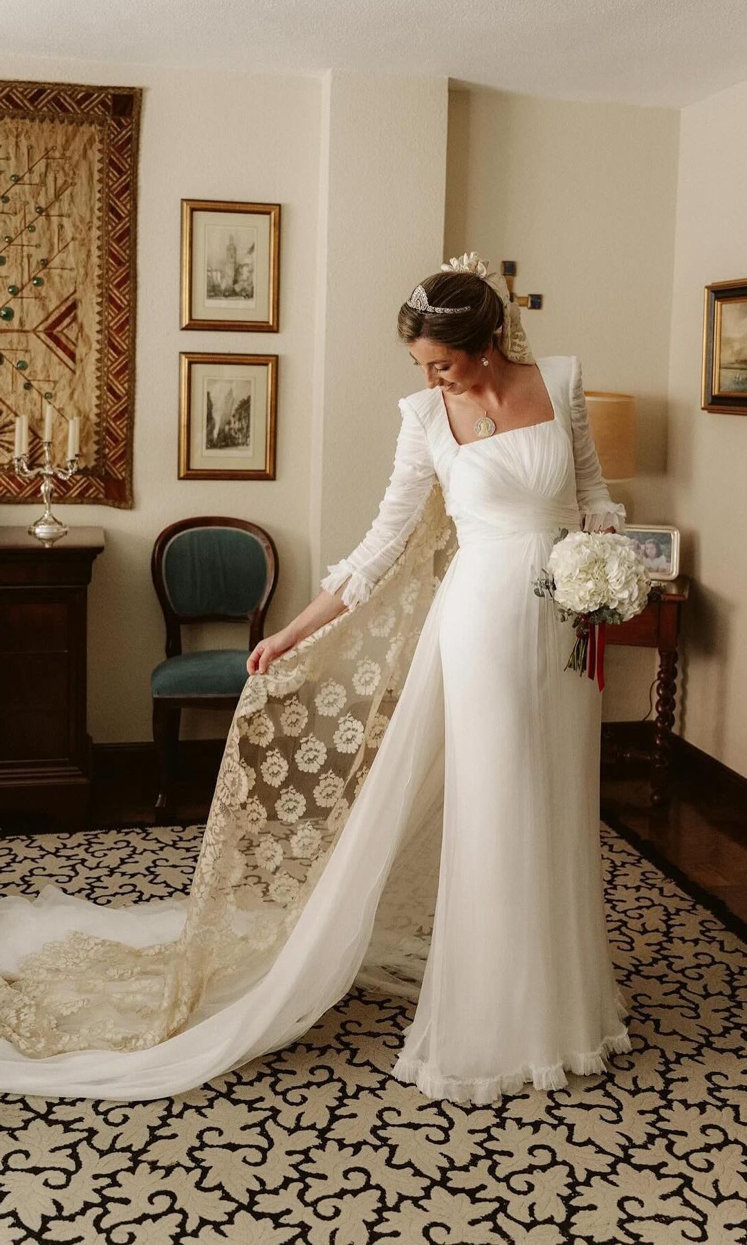 Mantilla de novia Gorka Cintero