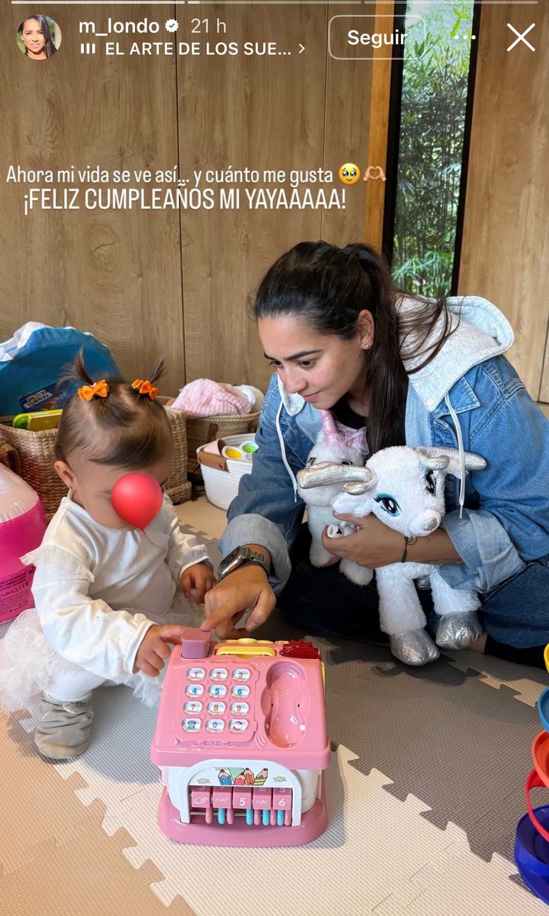 Maluma's sister is fascinated with her facet as aunt