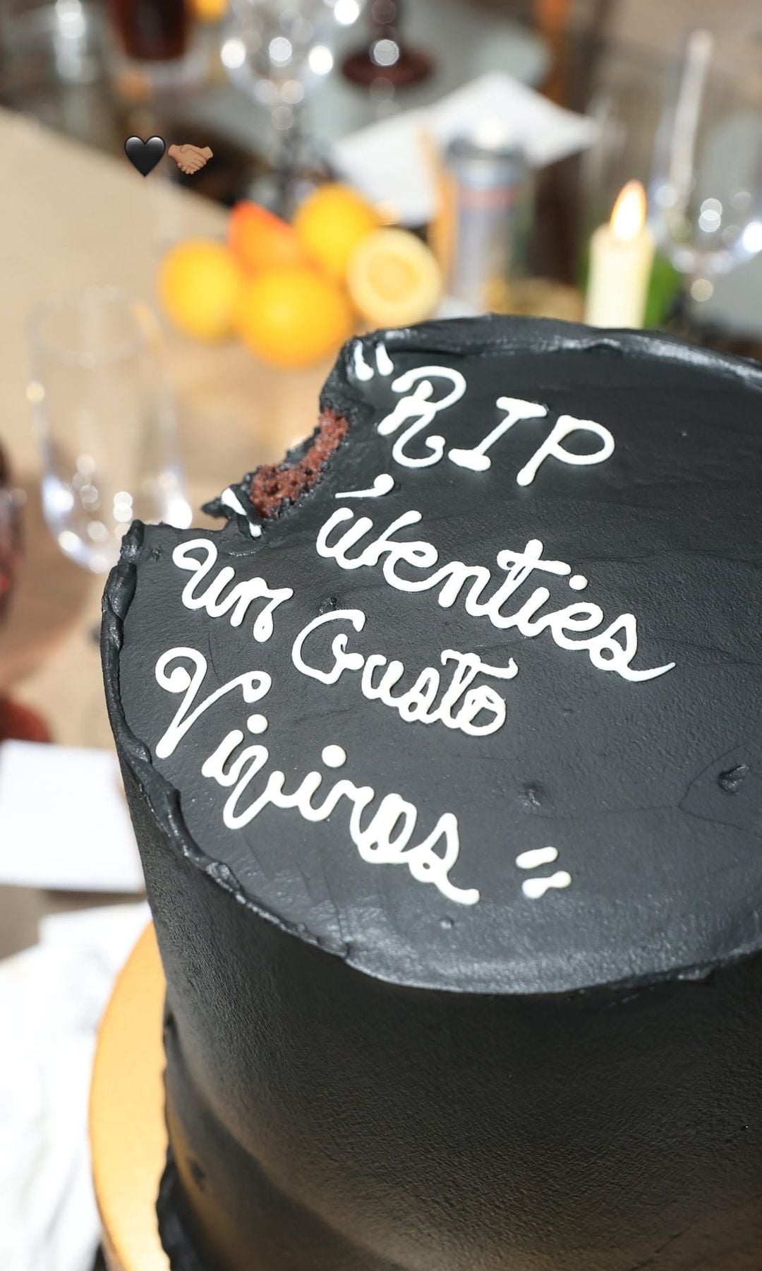 La tarta de cumpleaños de María Pombo en Punta Cana