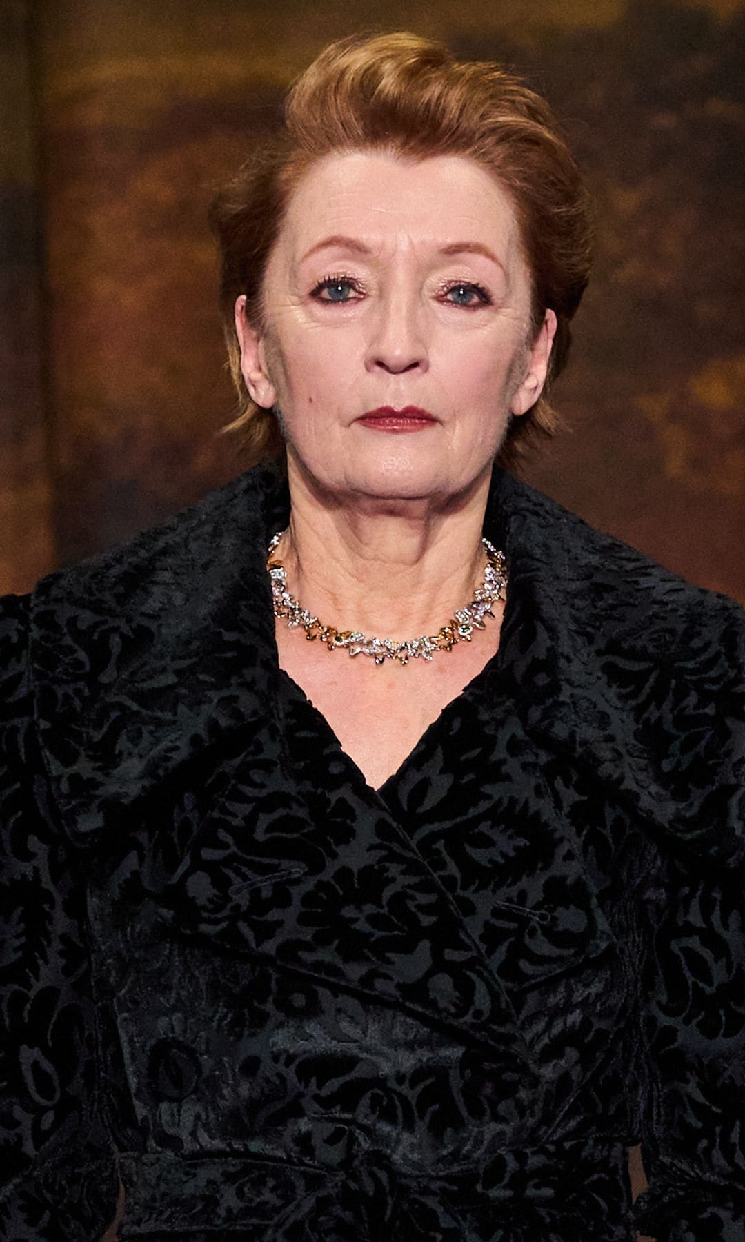 Lesley Manville Burberry