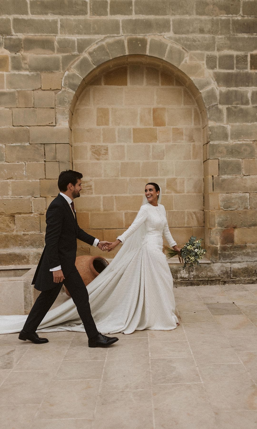 Vestido de novia diseñado por Isabel Hervás