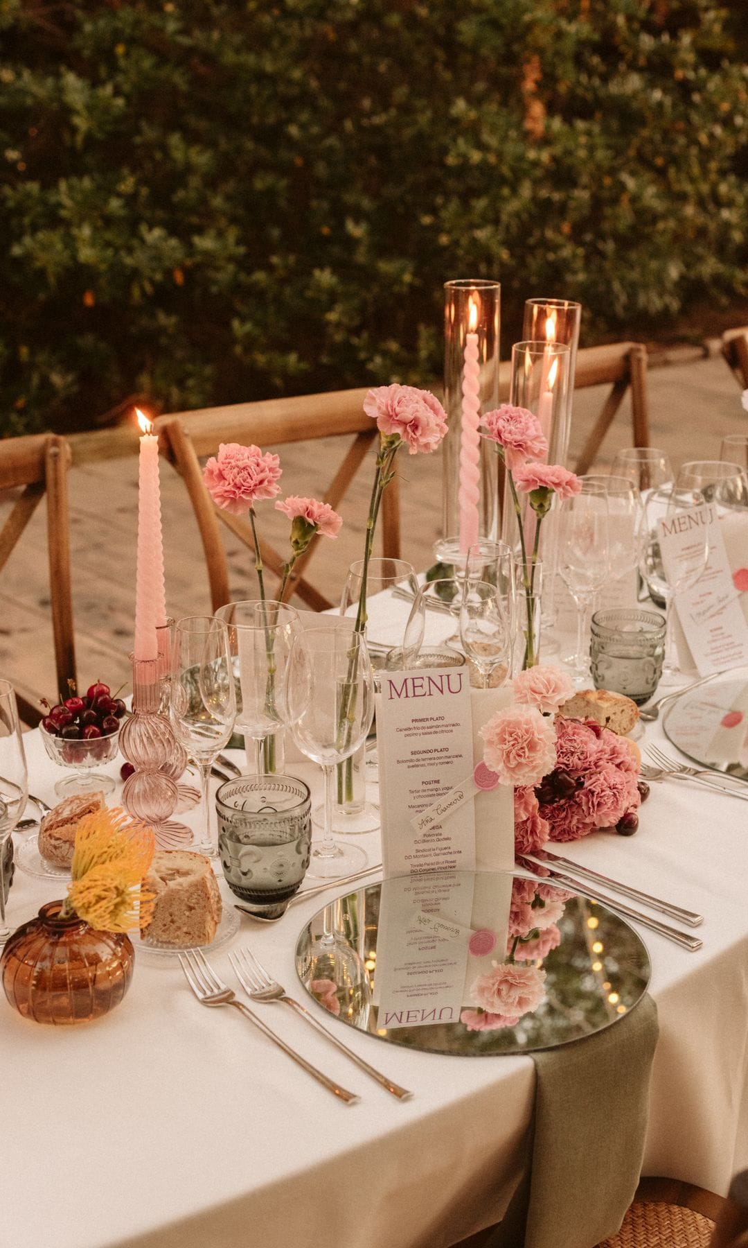 Decoración de mesas de boda