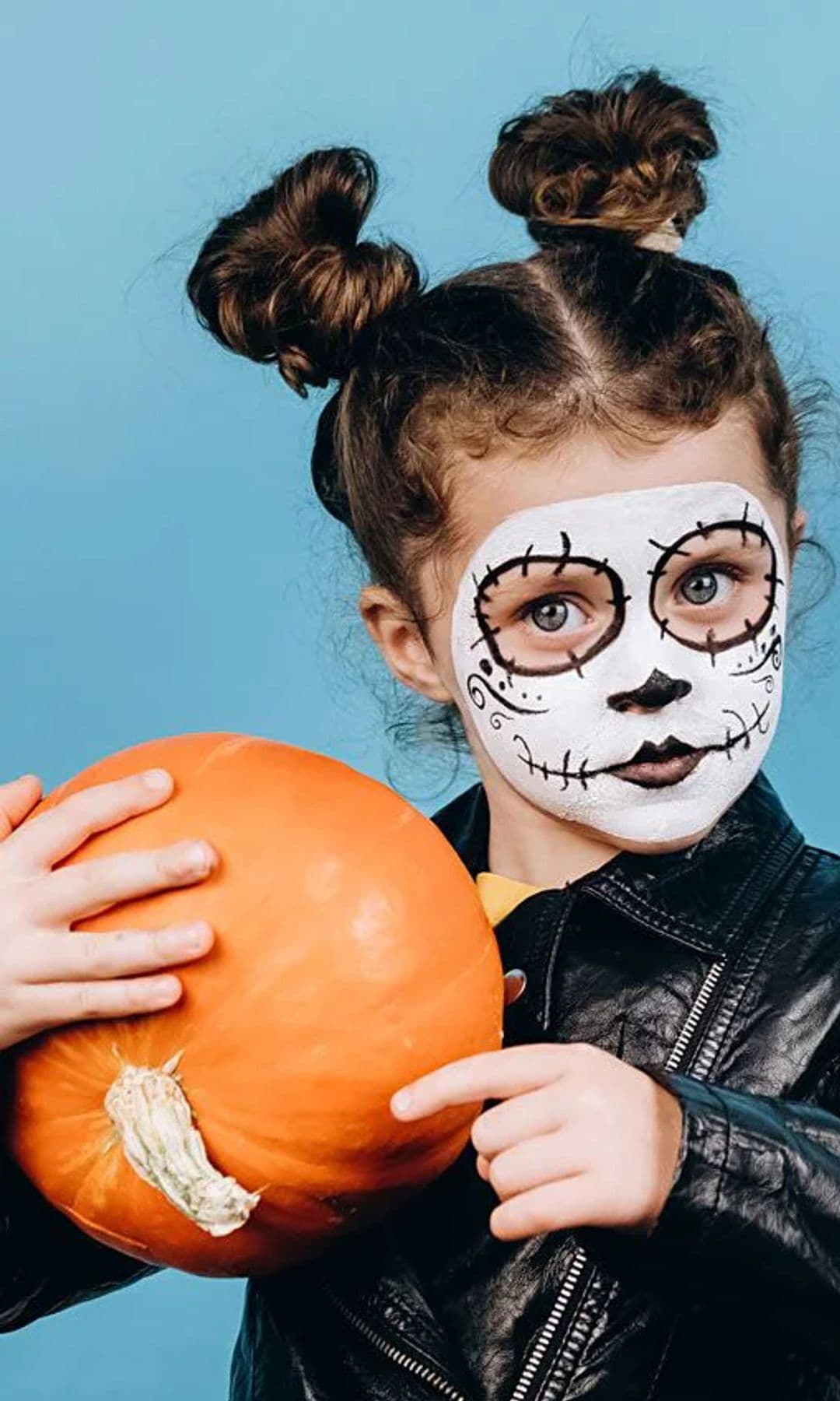 Maquillaje de Catrina Mexicana Niños Halloween