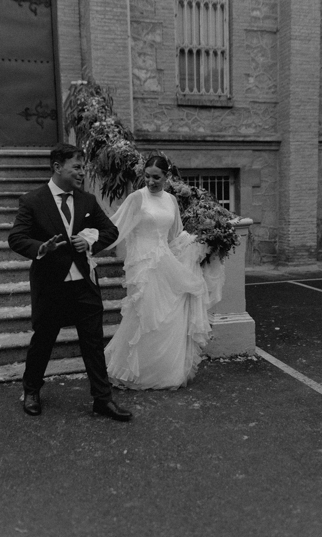 Vestido de novia creado por el granadino Iván Martín