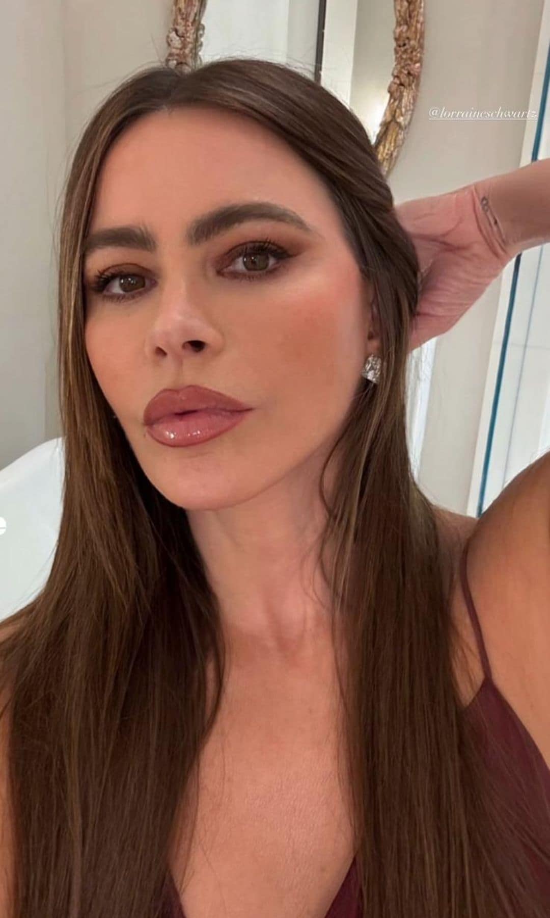 El maquillaje de Sofía Vergara perfecto para chicas castañas