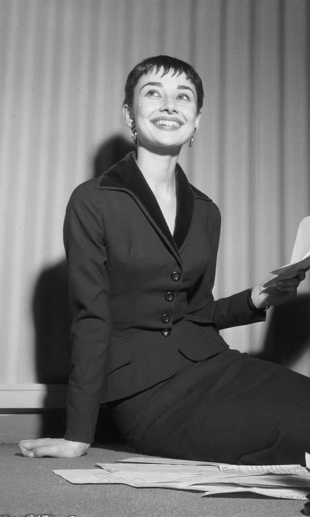 Audrey Hepburn ganadora de un Óscar en 1953