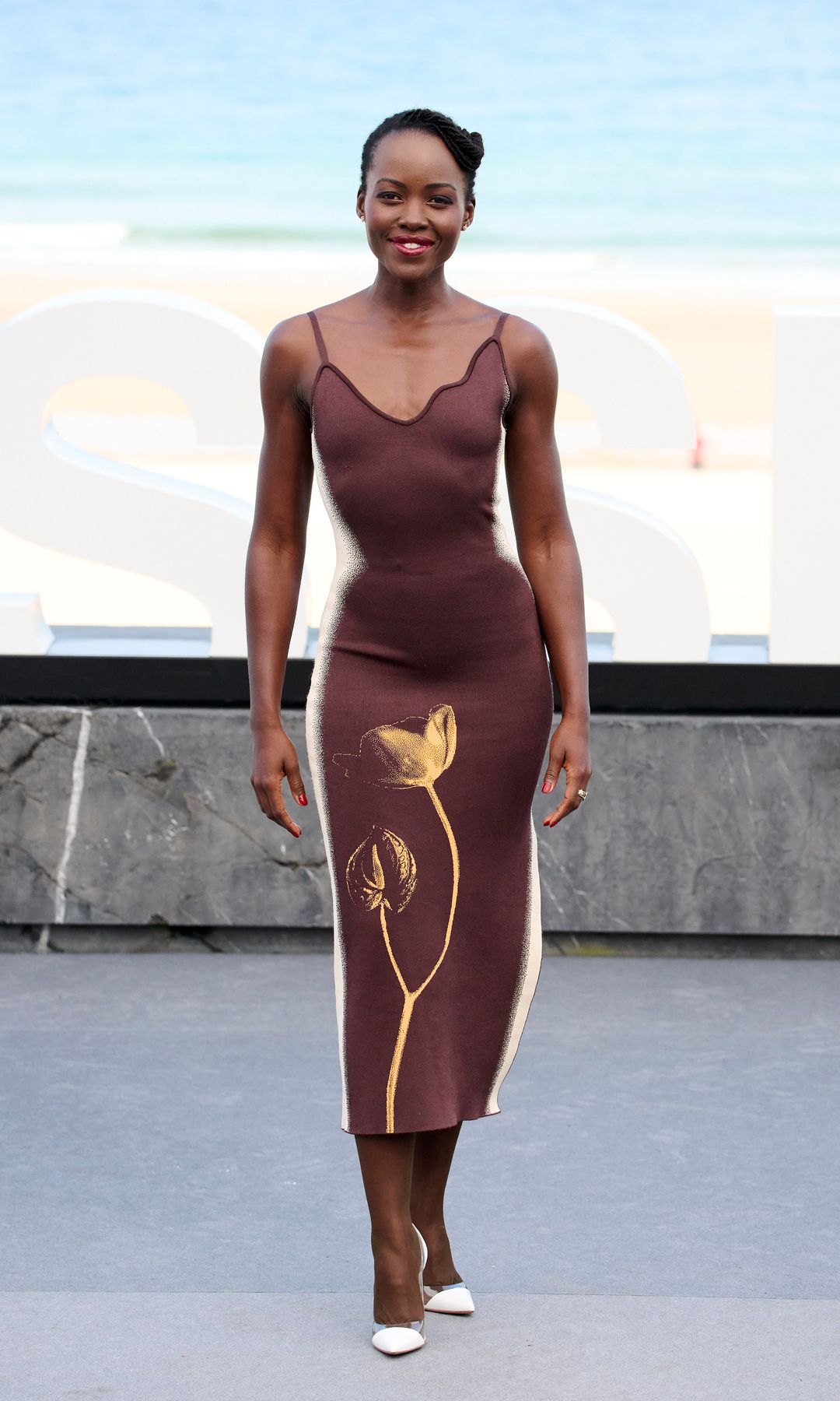 Lupita Nyong'o en el Festival de Cine de San Sebastián