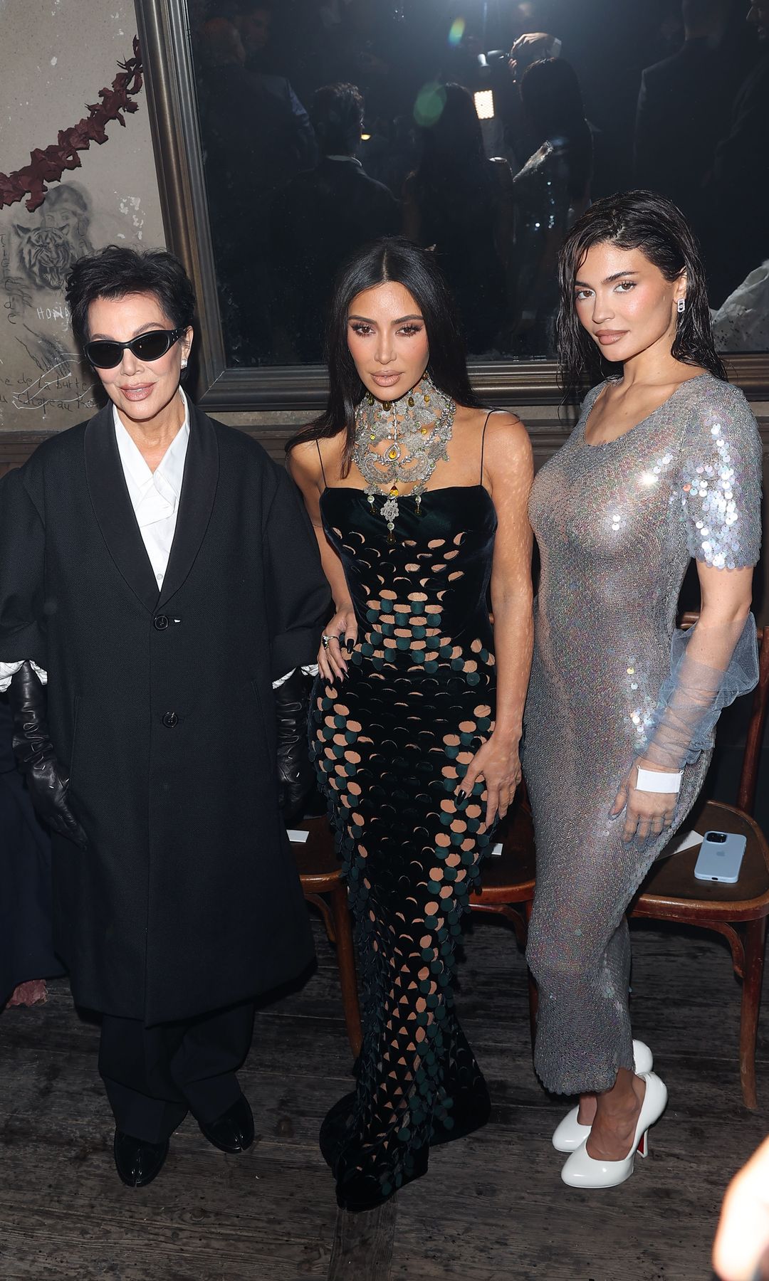 Kris Jenner, Kim Kardashian y Kylie Jenner 