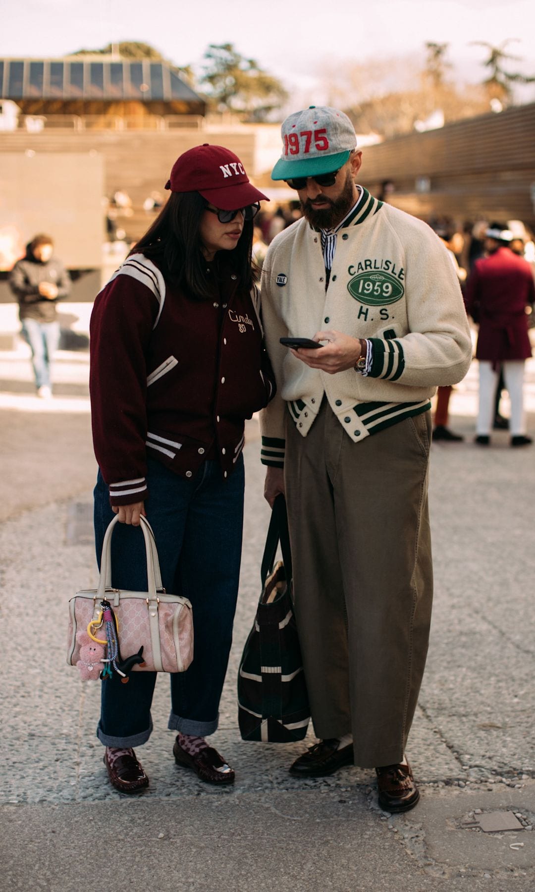 Looks de street style de Pitti Uomo O/I 2025-26