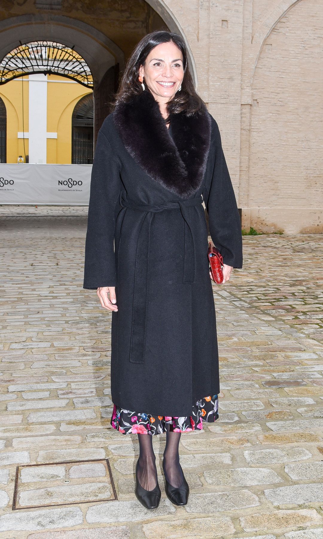 Inés Sastre en el desfile de Rocío Peralta