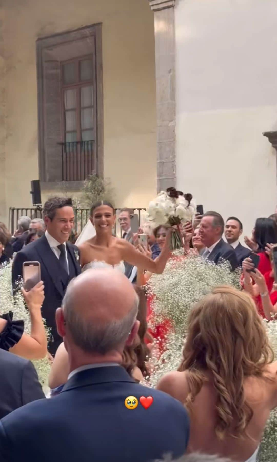 Ale Capetillo mostró algunos de los instantes más especiales de la boda