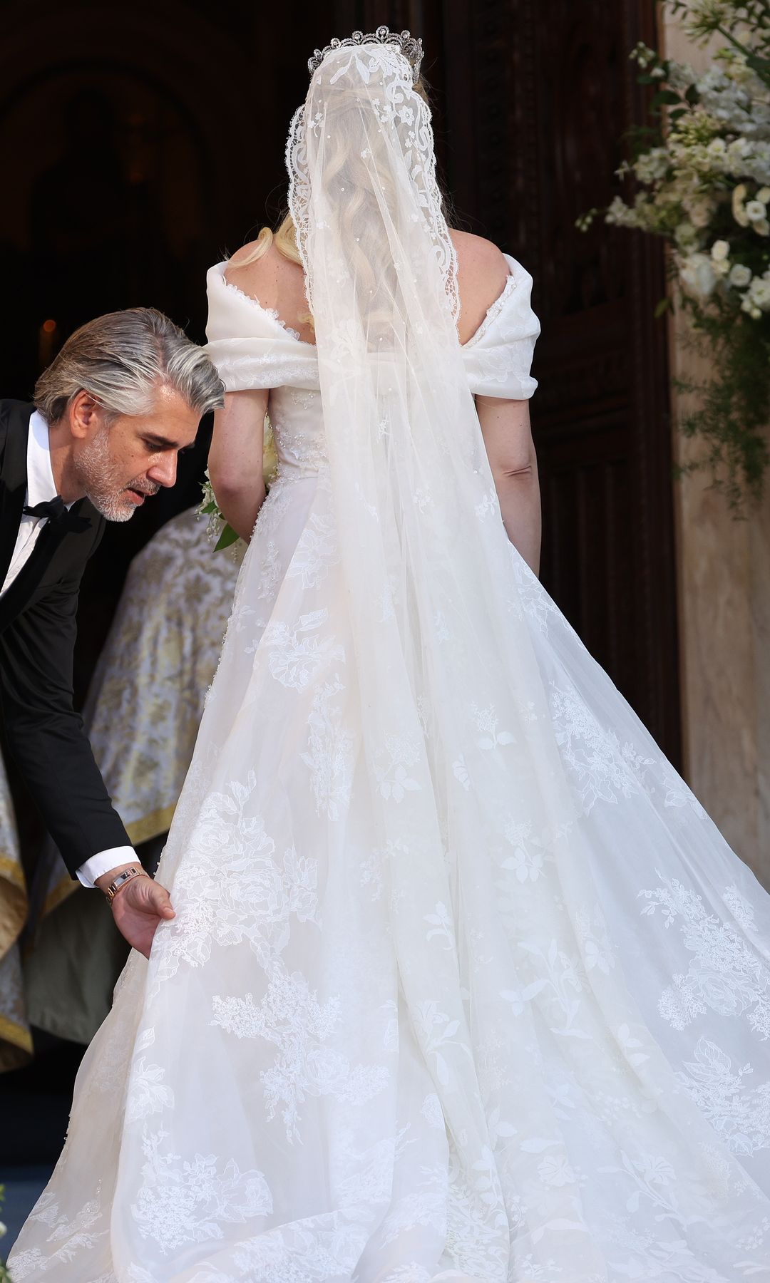 Vestido de novia de Teodora de Grecia