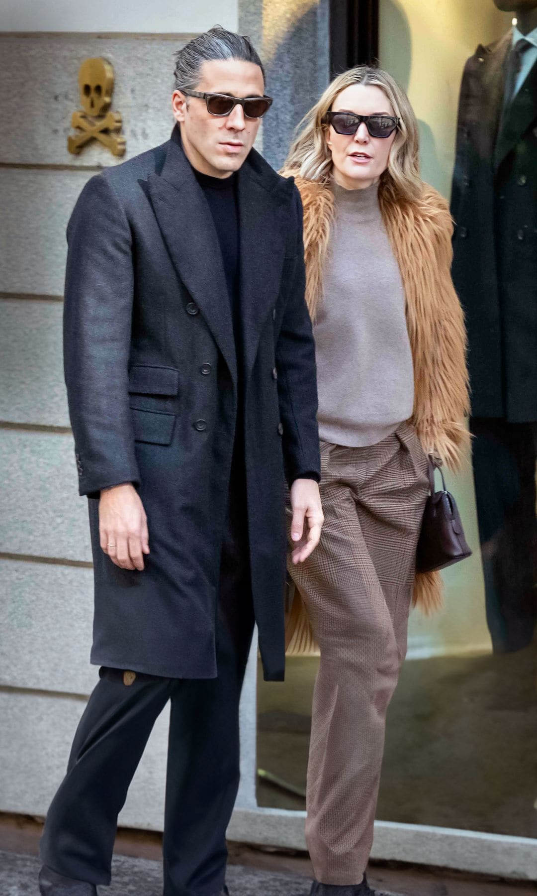 Marta Ortega y Carlos Torretta paseando por Madrid