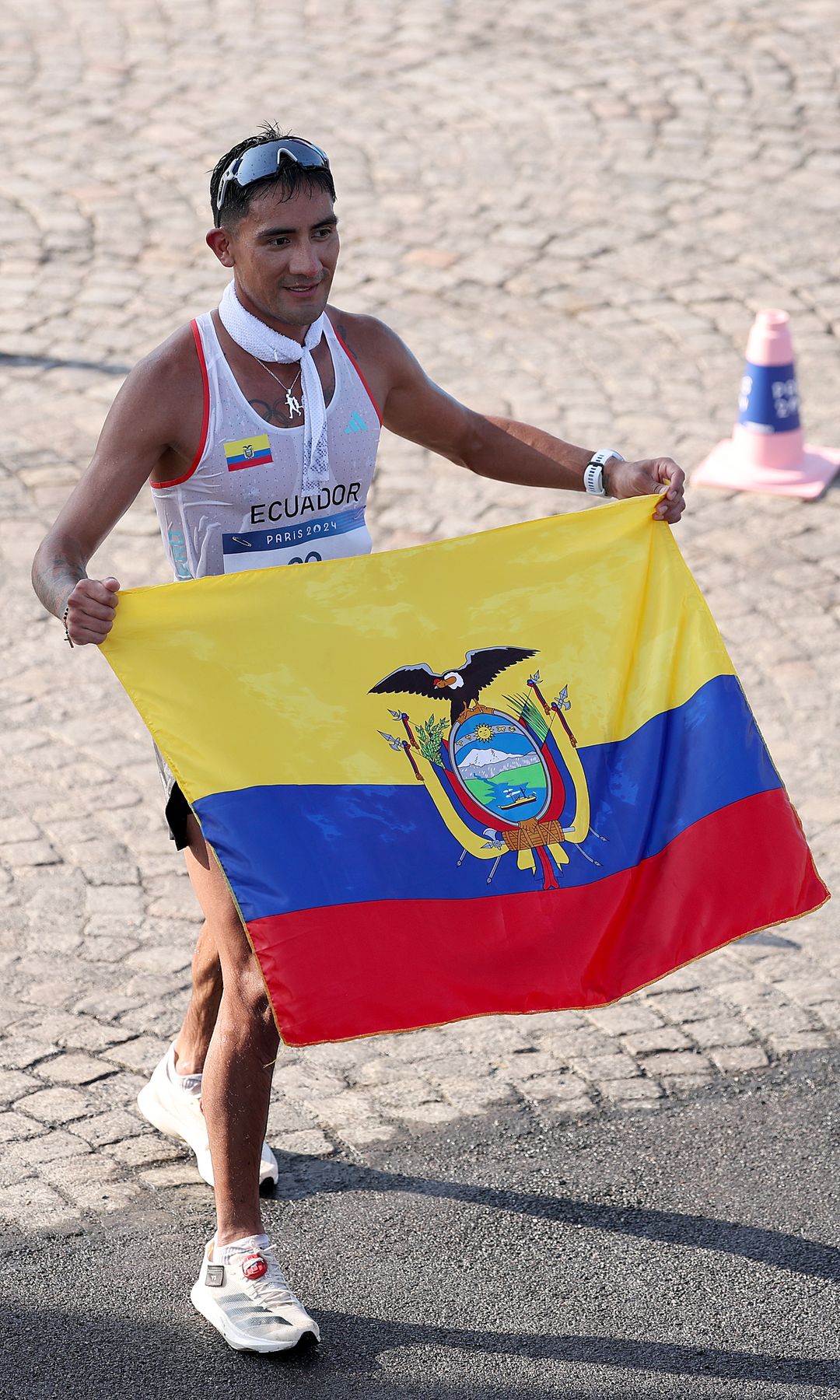 Daniel Pintado ganó el oro en 20 km marcha en París 2024
