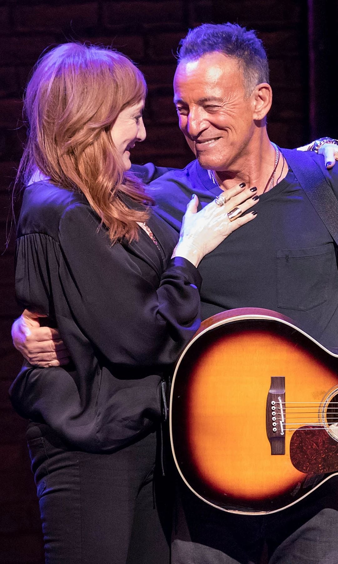 Bruce Springsteen con Patti Scialfa