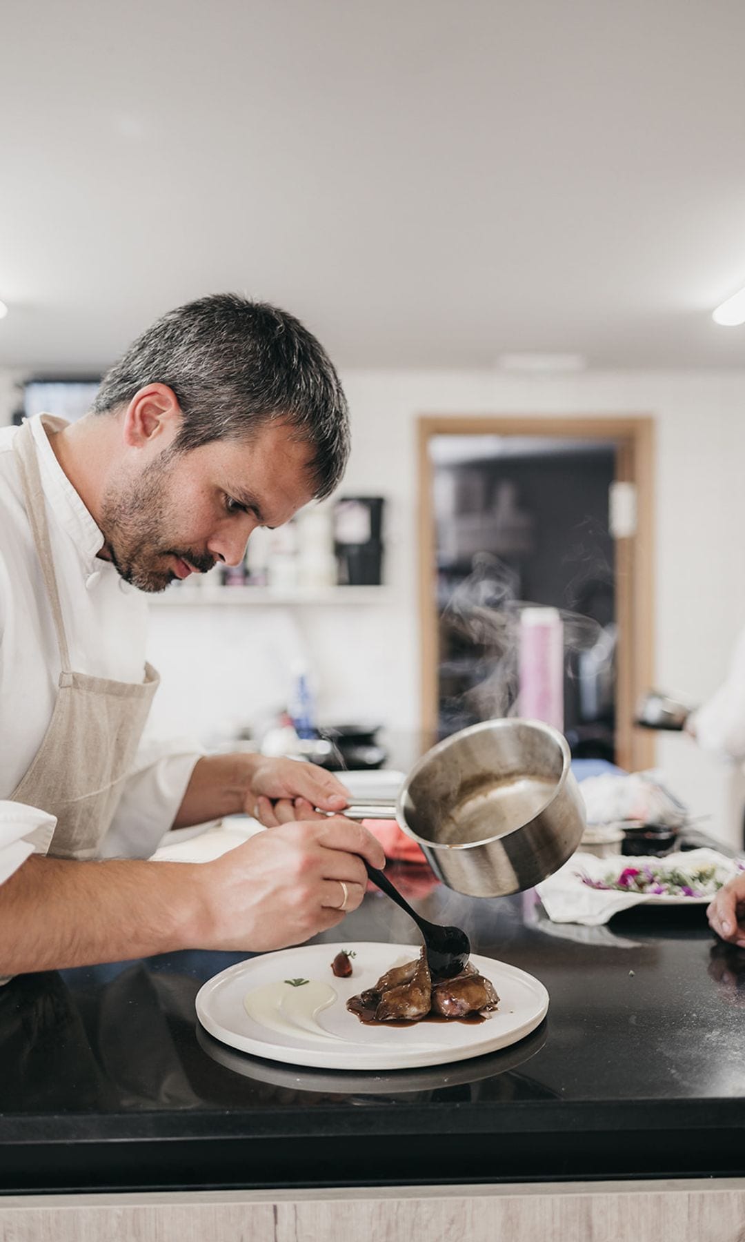 Gaizka Goikoetxea, chef del restaurante Rola, del Hotel Nafarrola