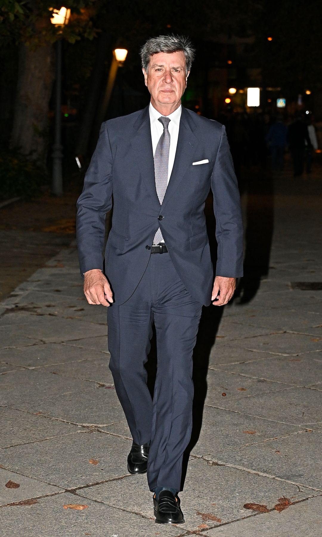 Cayetano Martinez de Irujo arrives at Florida Park to attend Telva magazine's iconic T Fashion Awards ceremony on October 16, 2024, in Madrid, Spain. (Photo By Francisco Guerra/Europa Press via Getty Images)