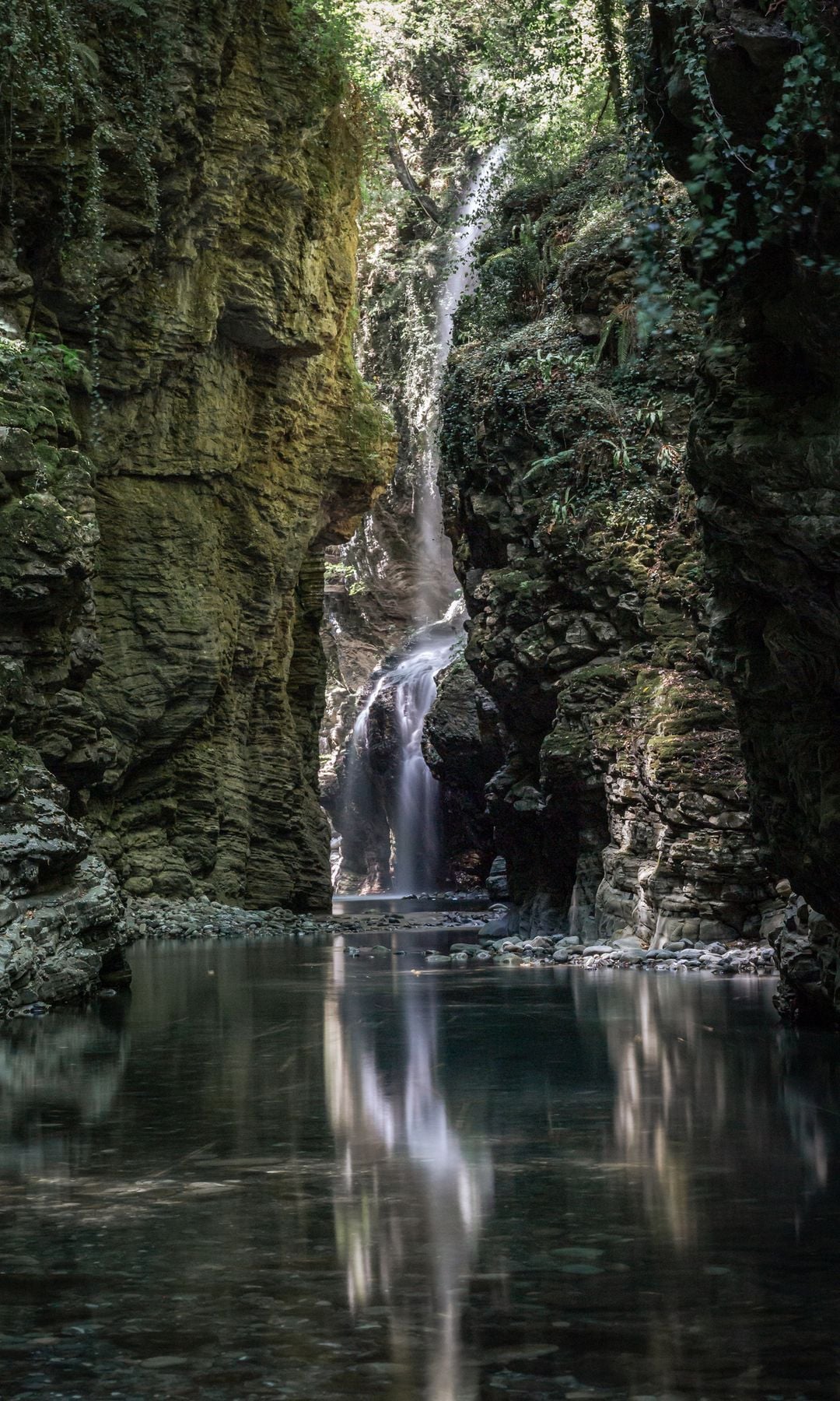 Cañón de los Stretti di Giaredo en Pontremoli, en la Toscana italiana