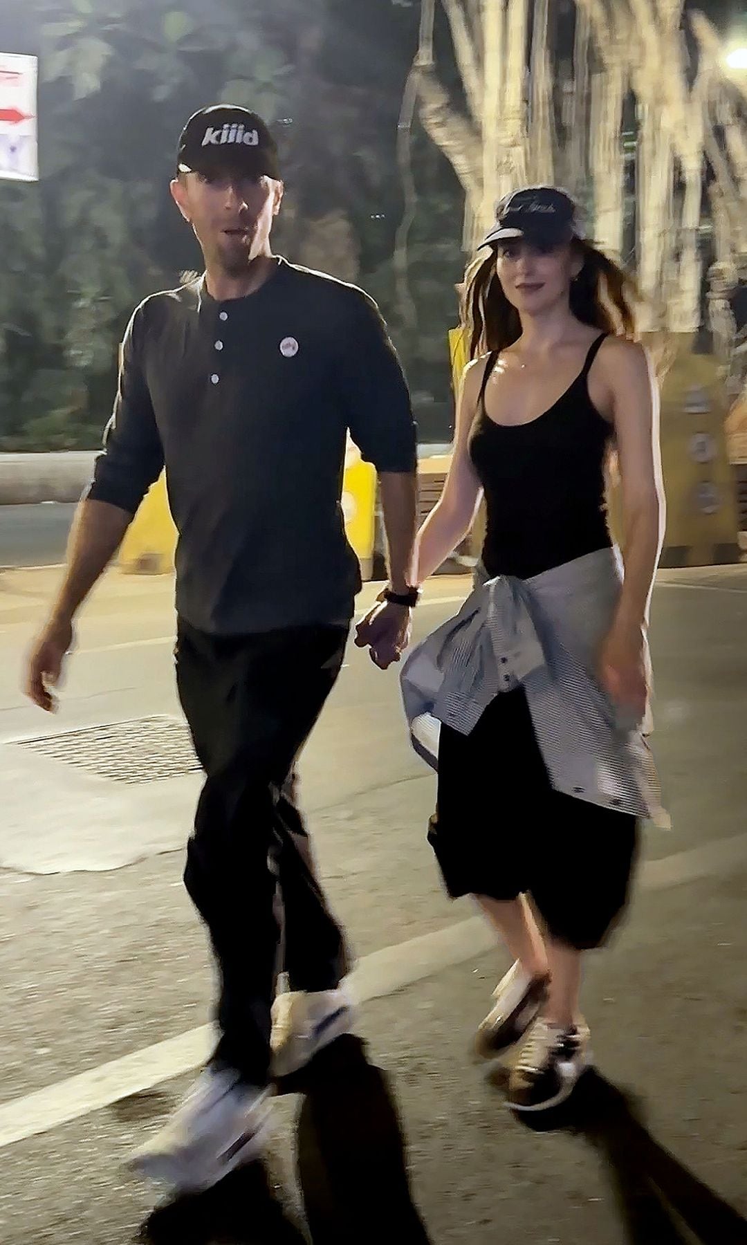 Chris Martin y Dakota Johnson