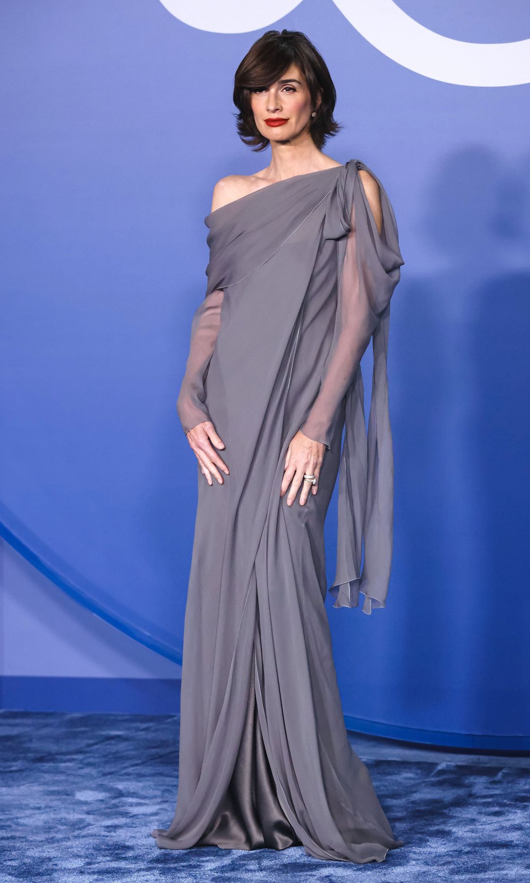 Paz Vega en los CNMI Sustainable Fashion Awards durante la Semana de la Moda de Milán en el Teatro de La Scala el 22 de septiembre de 2024