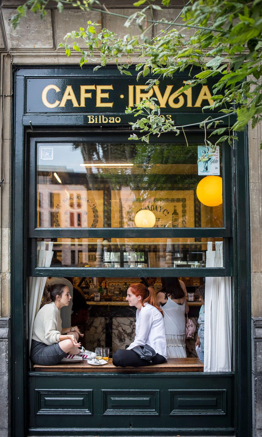 Cafe Iruna, Plaza del Castillo, Bilbao