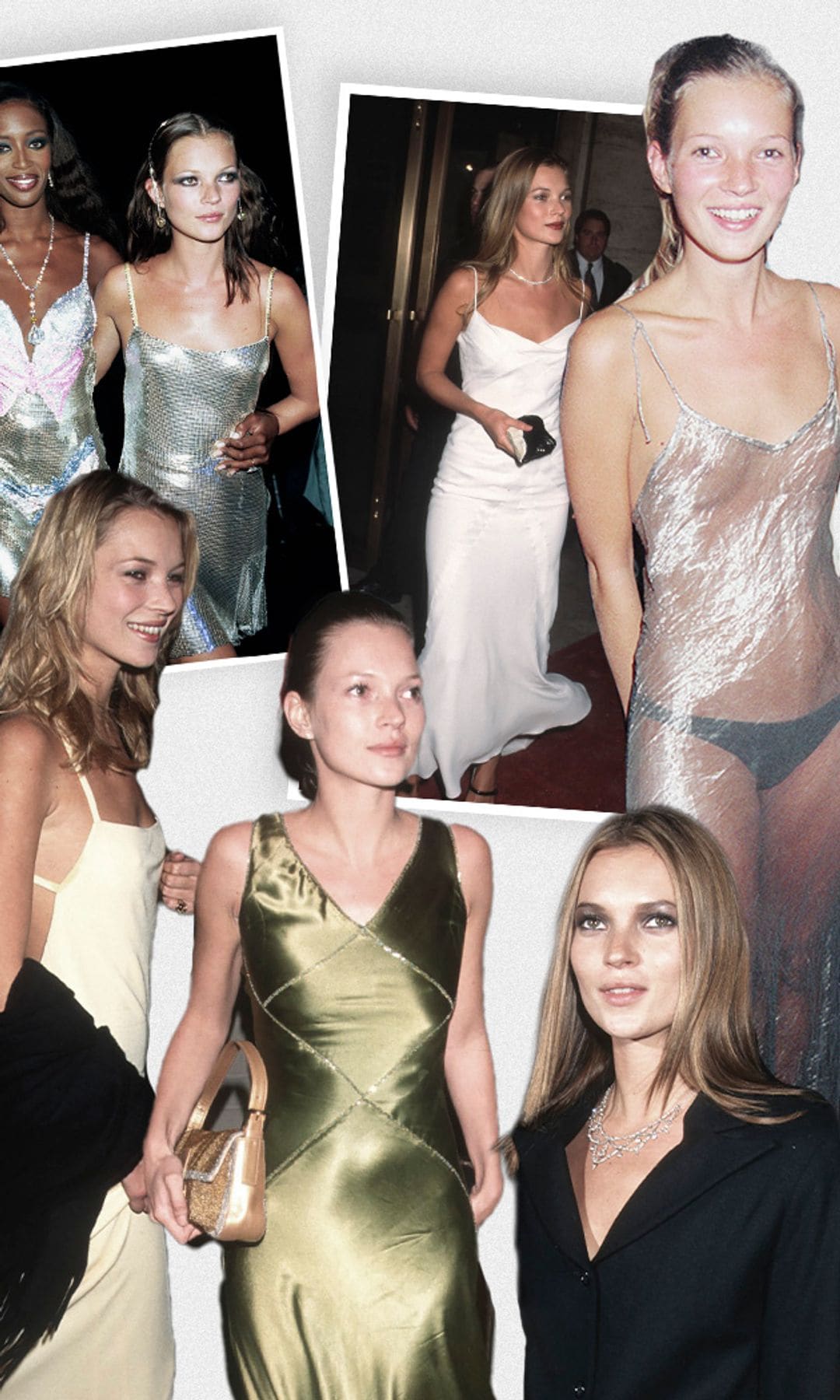 Los 8 looks de invitada con los que Kate Moss hizo historia en los noventa y hoy siguen inspirando