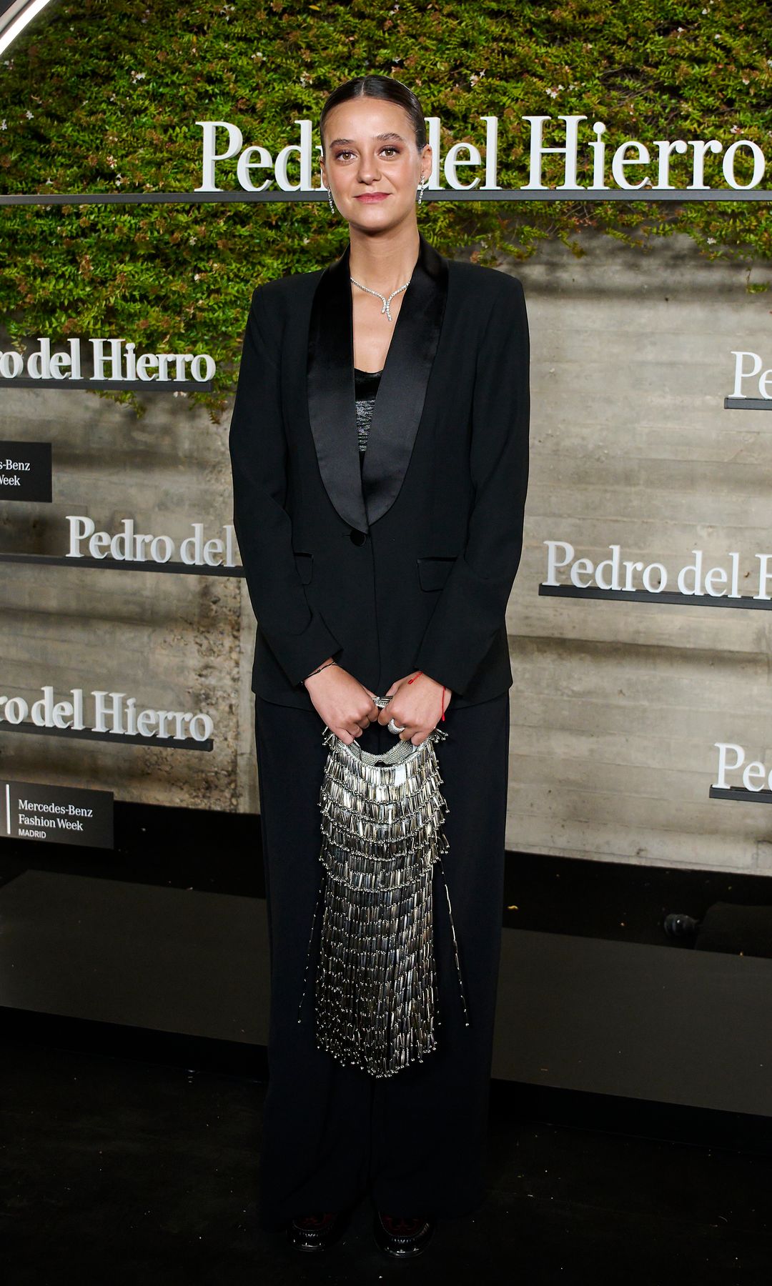 Victoria de Marichalar en el desfile de Pedro del Hierro en Mercedes Benz Fashion Week Madrid