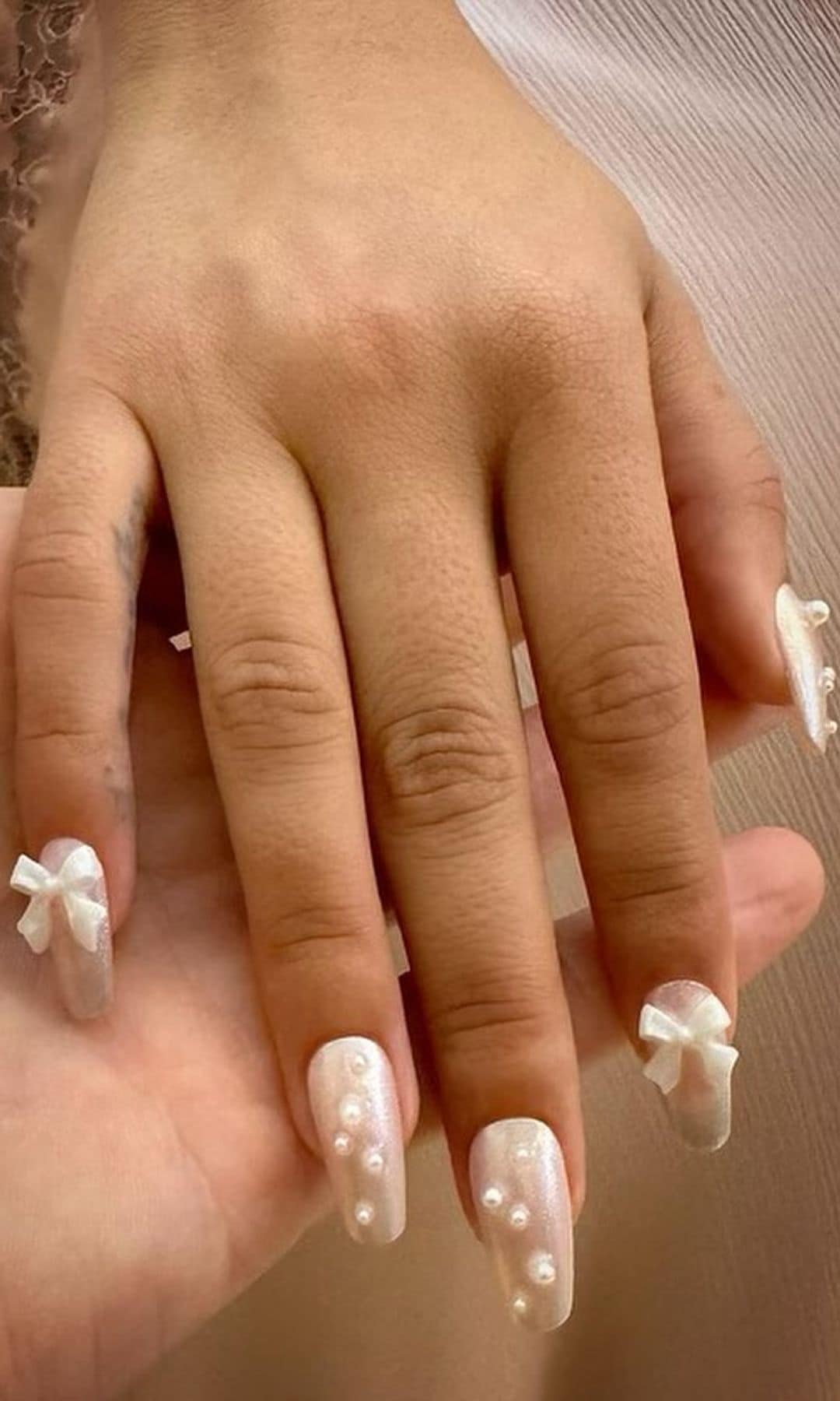 Camila Cabello's nails for Tom Bachik