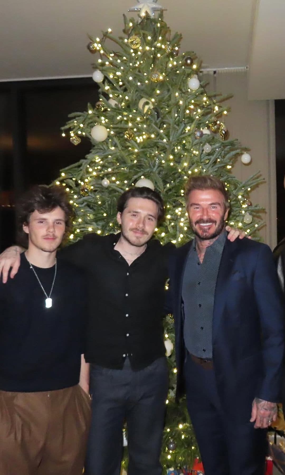 La familia Beckham disfrutando de la Navidad en Miami