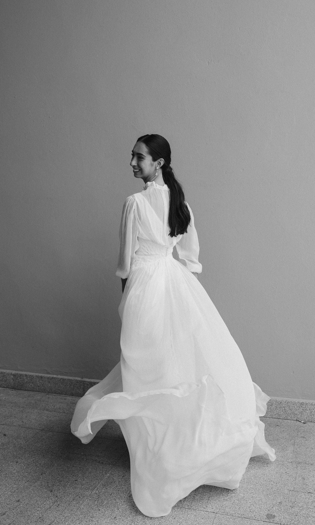 Vestido de novia de Sanmartín Atelier